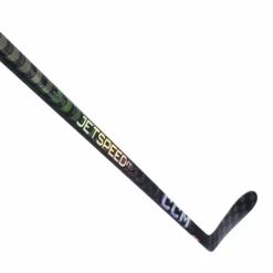 CCM JetSpeed FT5 Pro Junior Hockey Stick (Chrome) -CCM HSFT5P GRIS 2