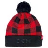 CCM Holiday Plaid Pom Knit Adult -CCM ccm holiday pom knit adult black red