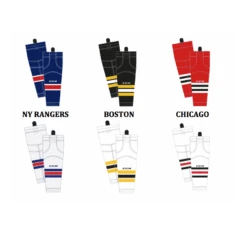 CCM SX8000 Game Sock Senior -CCM ny rangers boston chicago